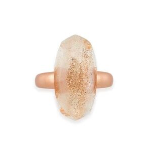 Kendra Scott Dani Rose Gold Cocktail Ring Size 8